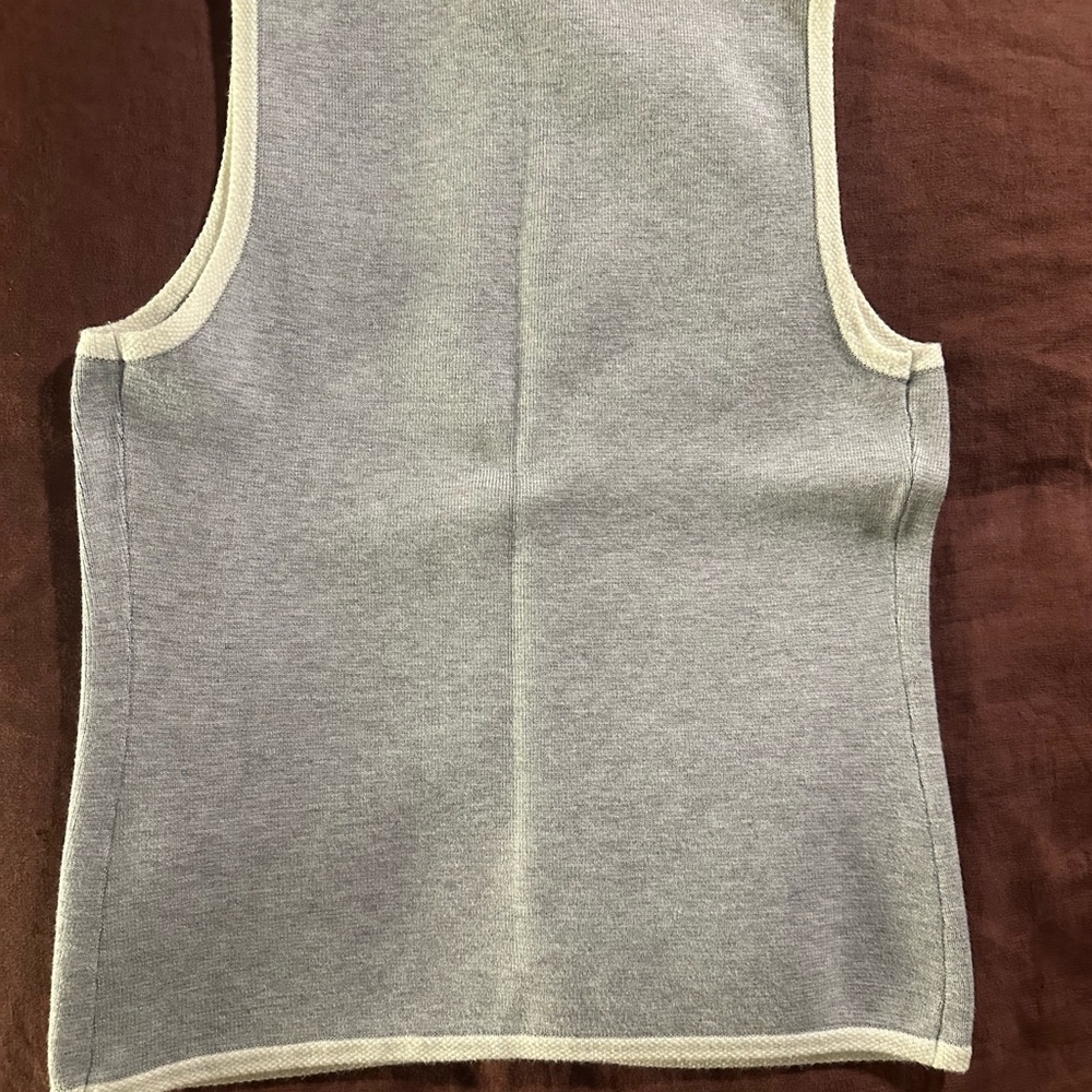 Abercrombie & Fitch Button Up Sweater Vest - Picture 4 of 5